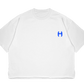 Blue hidden tee