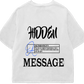 Blue hidden tee